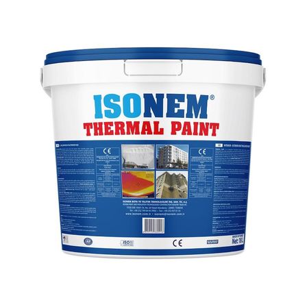 İsonem Thermal Paint Isı Yalıtım Boyası 18 Lt Yeşil