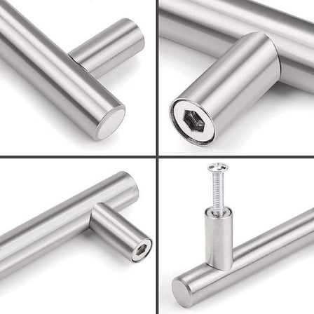 Marelli 96 mm paslanmaz inox boy kulp mobilya, dolap kulbu, kulp modeli