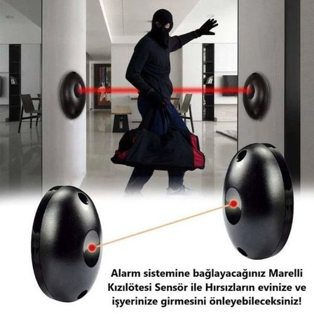 Marelli bariyer, garaj, kapı emniyet fotoseli radarı, kızılötesi sensörü