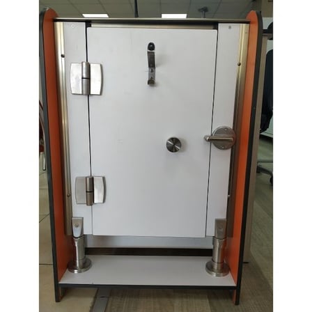 Kompakt laminant ıslak zemin, kübik tuvalet bölmesi için PASLANMAZ inox ayak 10 cm