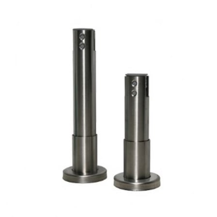 Kompakt laminant ıslak zemin, kübik tuvalet bölmesi için PASLANMAZ inox ayak 10 cm