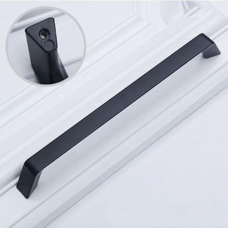 Marelli Terra Black Siyah 192 Mm Mobilya Dolap Kulbu