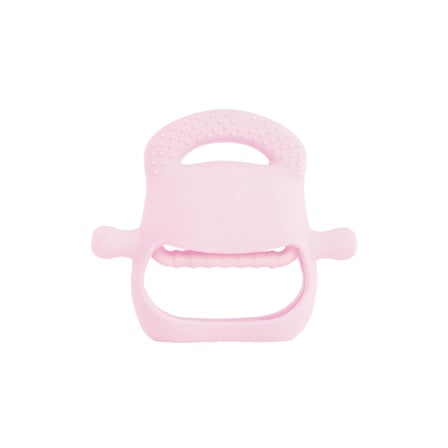 Pembe Bebek Silikon Diş Kaşıyıcı