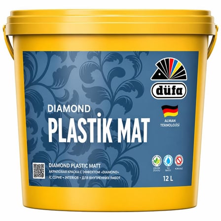 Düfa Diamond Plastik İç Cephe Boyası 20 Kg Beyaz