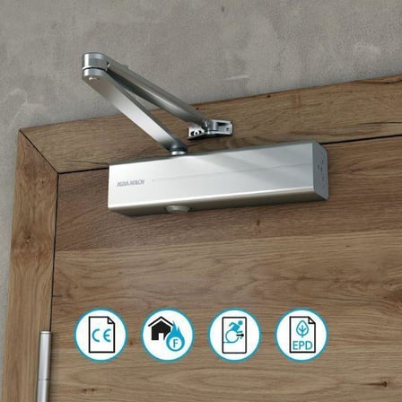Assa Abloy Dc300 3-6 Güç Ayarlı Özel Hidrolik Kapı Yayı Kapı Kapatıcı