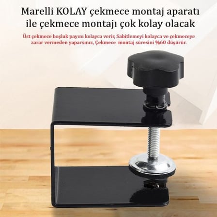 Marelli Çekmece montajı için çekmece yüzü klapesi çekmece montaj gergisi 1 adet