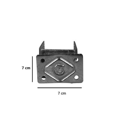 M14 ayarlı tablalı kaliteli sağlam sac pergule ayağı 2,5 mm tabalı vidalı
