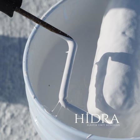 Pamukkale Hidra Elyaflı Likit Su Yalıtım Boyası 20 Kg Ral 7023 Beton Grisi