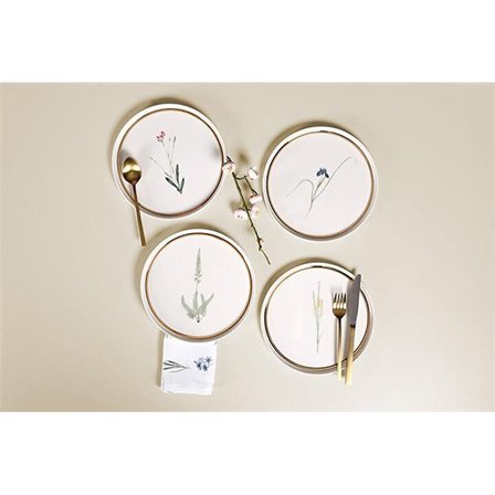 Porland Botanical 4lü Düz Tabak 21 Cm