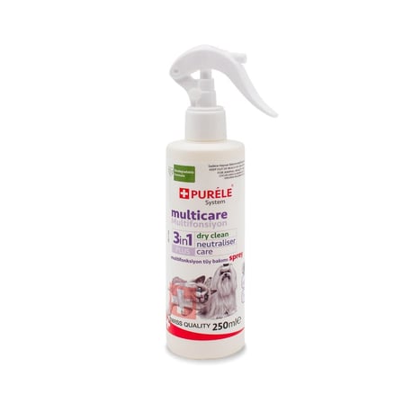 Purele 3IN1 Multifonksiyon Care Kedi Köpek Tüy Bakımı Spreyi 250 ml