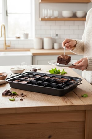 Tohana 18 Bölmeli Brownie Kalıbı