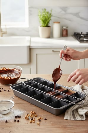 Tohana 18 Bölmeli Brownie Kalıbı