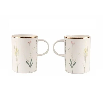Porland Botanical Desen10 2'Li Kupa 340 cc