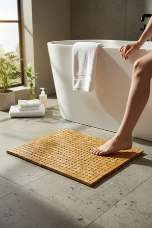 Akayev Bambu Banyo Matı 40x60 cm