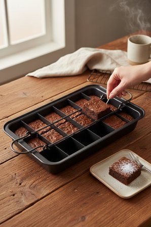 Akayev 18 Bölmeli Brownie Kalıbı