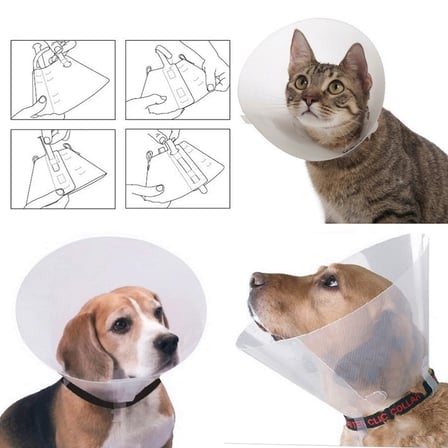 Kedi Köpek Elizabet Yakalığı 10 cm/15-17 cm