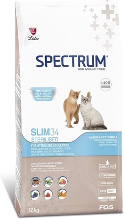 Spectrum Ultra Premium Slim 34 Kısırlaştırılmış Kedi Mamasi 12 Kg