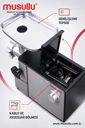 Musullu Mt-g1700 Kıyma Makinesi