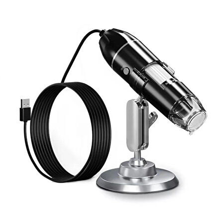 AVP321B Cilt ve Saç Analiz Cihazı - 1000X Hd Cmos USB Dijital Mikroskop