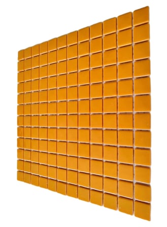 Yaşam alanlarının tüm yüzeyleri için Cam Mozaik. Cam ölçüsü: 25x25x5 mm. File ölçüsü: 31.5x31.5 cm. ( 1 Kutu = 10 Karo File = 1 m2 Fiyatıdır )