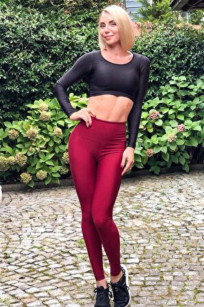 Dar Kesim Toparlayıcı EKSTRA Yüksek Bel Klasik Spor Tayt