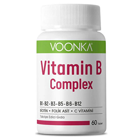 Voonka Vitamin B Complex 60 Tablet