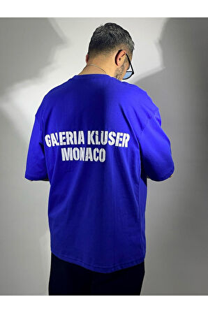 Aw Baskılı Oversize Erkek T-Shirt