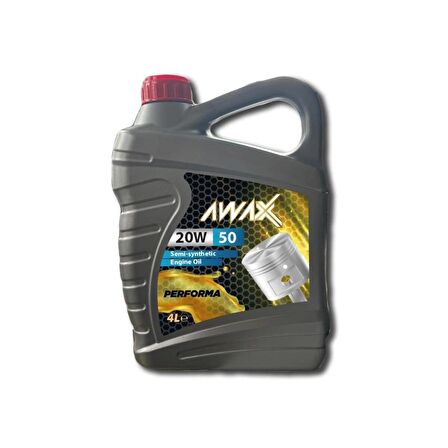 AWAX 20W50 4 LT MOTOR YAĞI 2 ADET