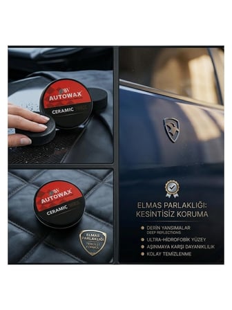 Autowax Ceramic Wax Nano Koruyucu 300 GR Seramik Katkılı Cila