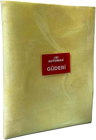 Autowax Profesyonel Gerçek Premium Güderi Bez Otomobil Kurulama 50X70 (5 Adet)
