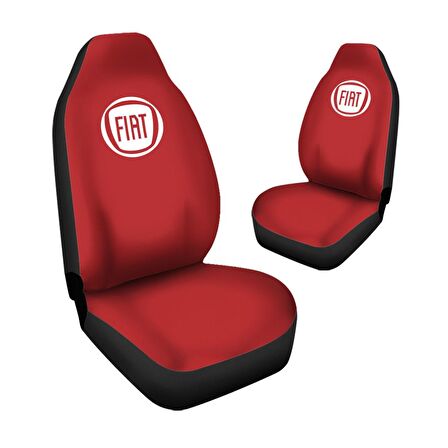Fiat Fiorino Araca Özel Oto Koltuk Kılıfı PRO - Kırmızı ( Yeni Tasarım - Yeni Fit Kalıp )
