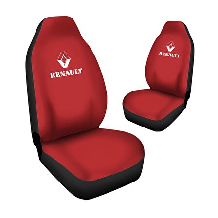 Renault Fluence Araca Özel Oto Koltuk Kılıfı PRO - Kırmızı ( Yeni Tasarım - Yeni Fit Kalıp )