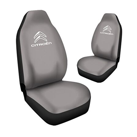 Citroen C3  Araca Özel Oto Koltuk Kılıfı PRO - Gri ( Yeni Tasarım - Yeni Fit Kalıp )