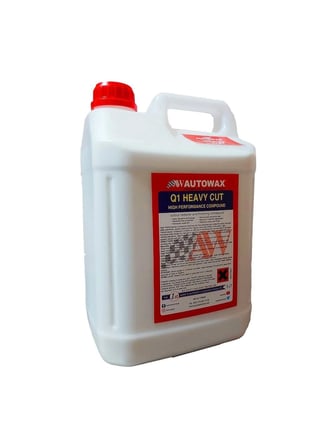 Autowax Q1 Çizik Giderici Kalın Pasta 5 Lt Heavy Cut Sıvı Cila