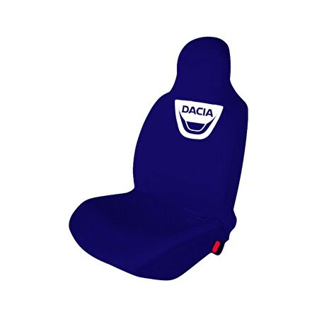 Dacia Sandero Penye Oto Koltuk Kılıfı - Marka Logo Baskılı - Lacivert