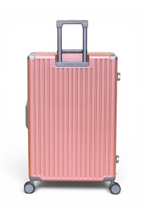 Alüminyum RoseGold 3’lü Set (Kabin + Orta + Büyük Boy) Valiz