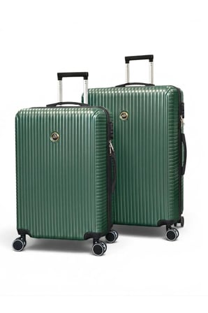 Grand Model Orta Boy + Büyük Boy Haki Yeşil Valiz Seti