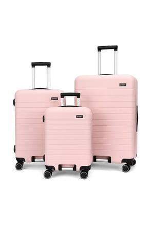 Prime Model 3’lü Kabin Boy + Orta Boy + Büyük Boy Toz Pembe Seti