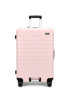 Prime Model Büyük Boy Toz Pembe Valiz