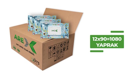 Islak Havlu 90lı - 12 X 90lı - 1080 Adet