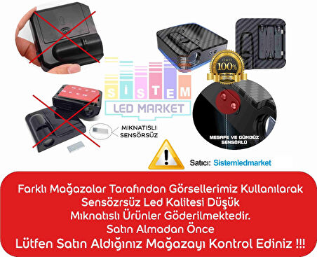 Chery Araçlar İçin Mesafe Sensörlü  Fotoselli Pilli Yapıştırmalı Kapı Altı Led Logo