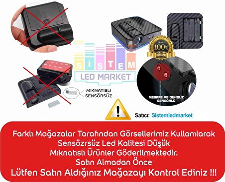 Kia Araçlar İçin Mesafe Sensörlü  Fotoselli Pilli Yapıştırmalı Kapı Altı Led Logo