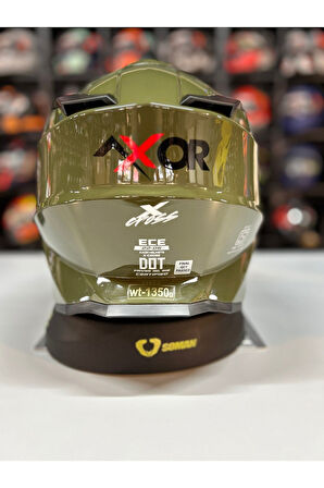 X- CROSS SC- BATTLE GREEN /KROSS KASK H.R.P DIŞ KABUK XL