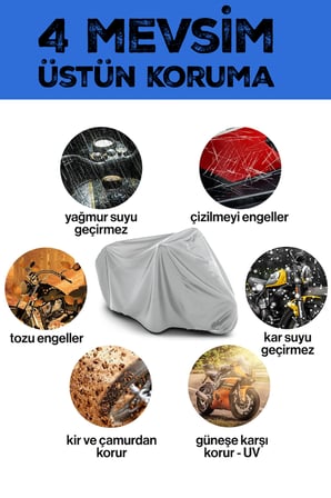 KTM 450 SXF  Motosiklet Brandası Çadır Örtü - Miflonlu