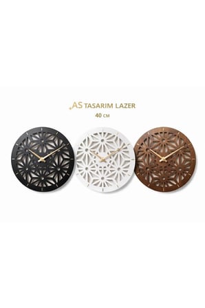 AXİS Premium Geometrik Duvar Saati 40 cm.