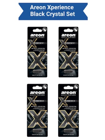 Areon Xperience Black Crystal Oto Kokusu 4'lü Set