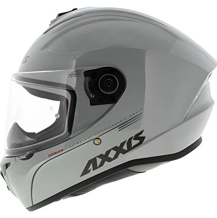 AXXIS DRAKEN S V.2 GLOSS GRAY * SİYAH VİZÖR İLE BİRLİKTE*