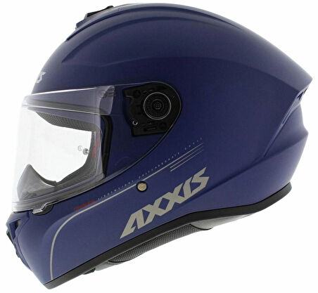 AXXIS DRAKEN S V.2 SOLID MATT NIGHT BLUE *SİYAH VİZÖR İLE BİRLİKTE*
