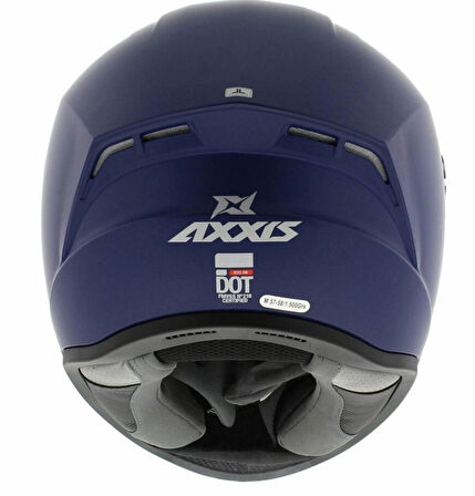 AXXIS DRAKEN S V.2 SOLID MATT NIGHT BLUE *SİYAH VİZÖR İLE BİRLİKTE*