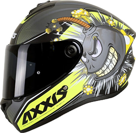 AXXIS DRAKEN S BOMBS A2 MAT GRAY